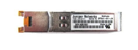 Juniper 740 013111 Sfp 1 T 1000base T Sfp Copper Transceiver