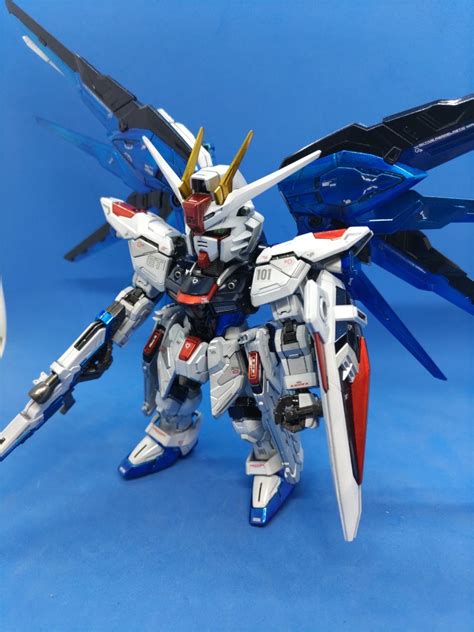 Yahoo オークション Mgsd フリーダムガンダム ガンプラ塗装済完成品