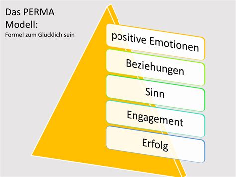 Wie wird man glücklich(er)? Das PERMA Modell