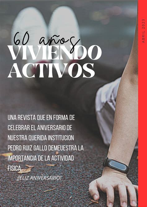 Calaméo 60 Años Viviendo Activos