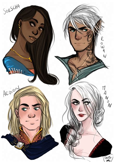 The Warm Up Of The Day The Characters Of Heir Of Fire Throne Of Glass Fanart Throne Of Glass