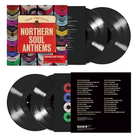 Northern Soul Anthems Vinyl 12 Album Free Shipping Over 20 HMV