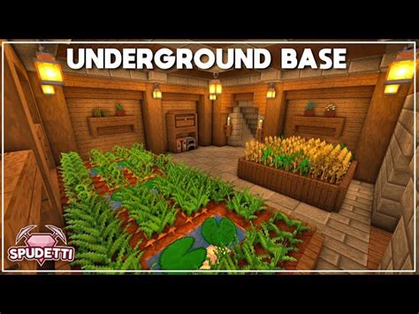 Minecraft Underground Base Blueprints