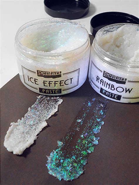 Pastă irizantă efect gheață 150 ml Pentart Ice Effect Paste