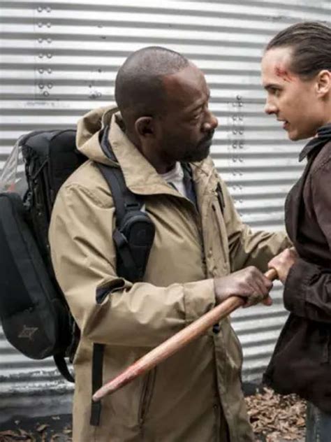 Morgan Jones Fear The Walking Dead S04 Brown Jacket