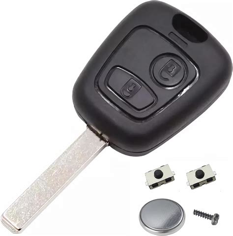 Sodial R Coque Concu Pour Cle Telecommande Peugeot