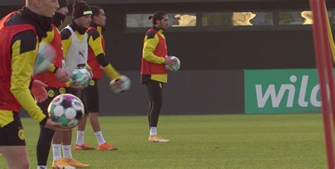 Nach Corona Infektion Emre Can zurück im BVB Training