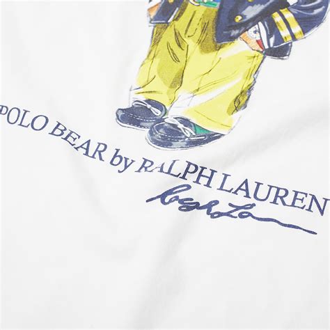 Polo Ralph Lauren Regatta Bear T Shirt White End Gb