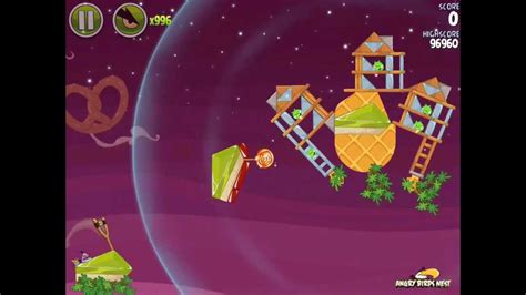 Angry Birds Space Utopia Space Eagle Walkthrough Youtube