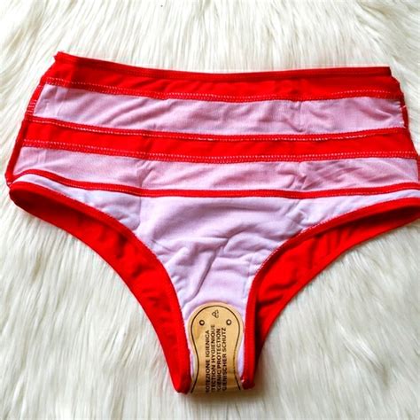 Swim High Waisted One Shoulder Mesh Panel Bikini Set Poshmark