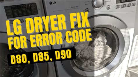 Lg Dryer Error Code List Lg Usa Support 54 Off