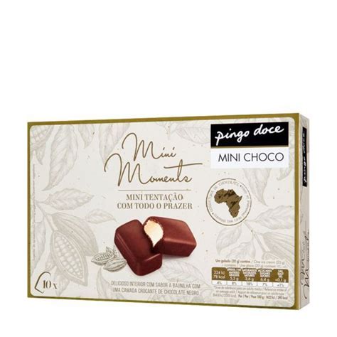 Promoção Gelado mini moments chocolate pingo doce em Pingo Doce