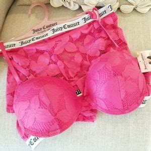 Juicy Couture Intimates Sleepwear Juicy Couture Lace Pushup Bra