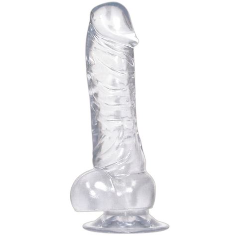 Crystal Clear Dildo Mit Saugnapf Hier Kaufen Sinful