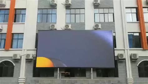 Outdoor Advertising Display P P P P Fixed Installation Commercial