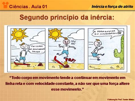 ENCANTOS DA CIÊNCIAS 9º ano inércia