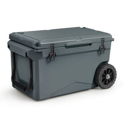 Portable Cooler on Wheels with Handles - Costway