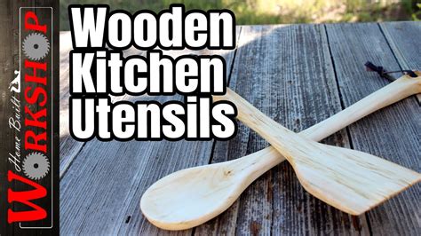 How To Make A Wooden Spoon And Spatula Made From A Log Youtube