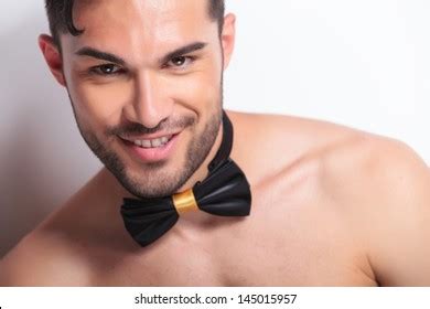 Naked Man Bow Tie Images Stock Photos D Objects Vectors Shutterstock