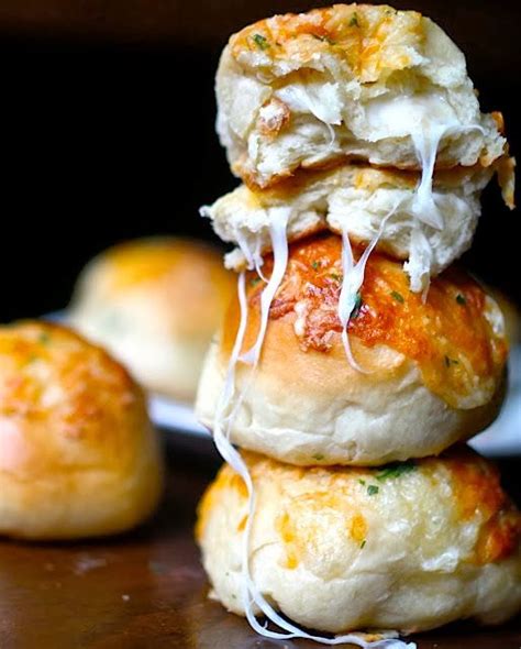 Peeta S Stuffed Cheese Buns Recipes Food Cooking