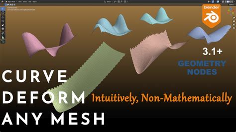 Curve Deform Any Mesh Not Randomly Or Mathematically But Intuitively