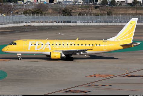 Ja07fj Fda Fuji Dream Airlines Embraer Erj 175std Erj 170 200 Photo By Sierra Aviation