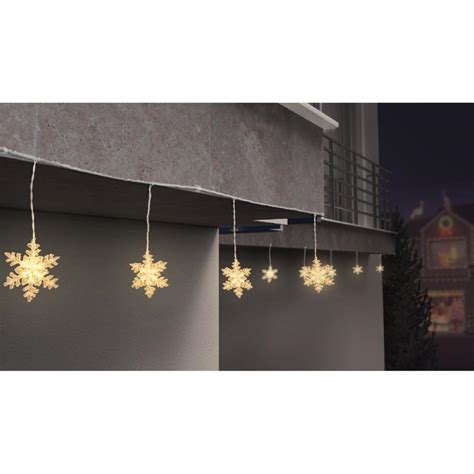 Serie De Luces Led Copos De Nieve Amarillo M The Home Depot M Xico