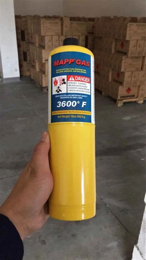 Shingchem Mapp Gas Cylinder Mapp Gas Bottle High Temperature Brazing