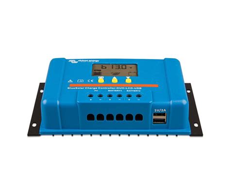 Regulador De Carga Victron Bluesolar Pwm Lcd Usb Fusi N