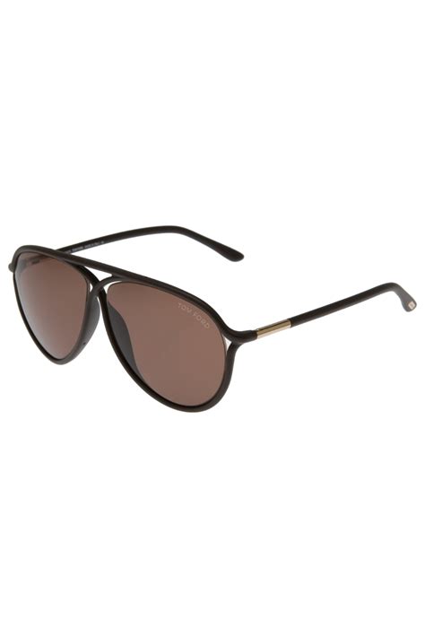 Lyst Tom Ford Maximillion Aviator Sunglasses In Brown