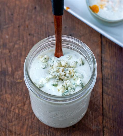 Five Ingredient Bleu Cheese Dressing Culinary Lion