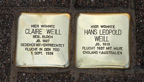 Arbeitskreis Stolpersteine L Dt Ein Efringen Kirchen Badische Zeitung