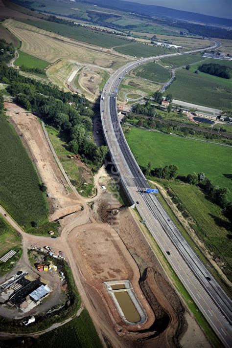 Luftaufnahme Eisenach Nordverlegung Umfahrung H Rselberge Der