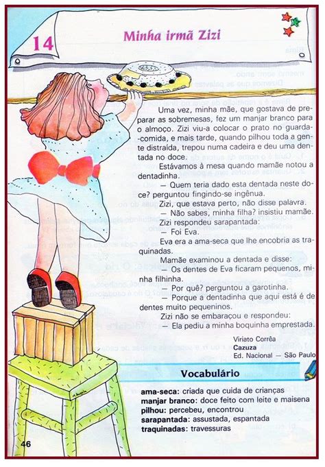 Pin De Lucilene Em Eu Amo Ser Professora Texto Para Leitura Infantil