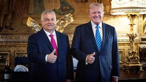 Orban Unterst Tzt Trump W Hrend Ungarns Eu Ratsvorsitz