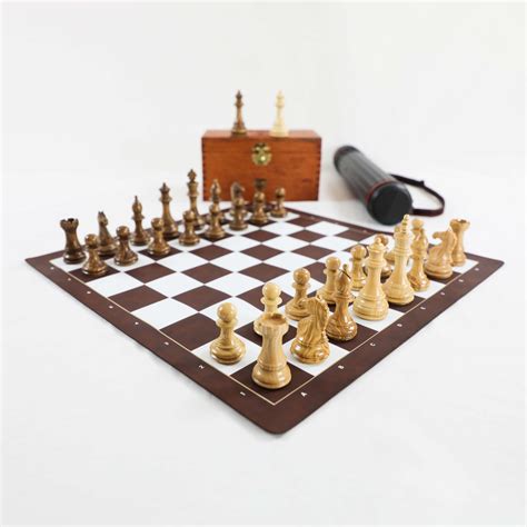 Superior Leather Chess Sets Henry Chess Sets