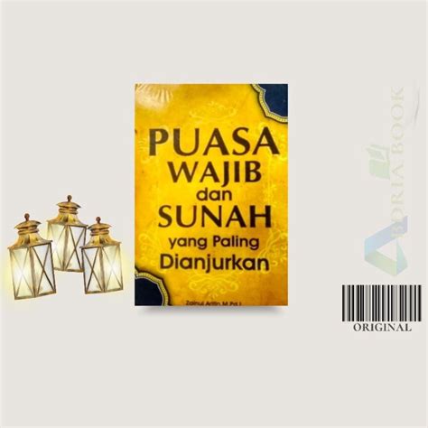 Jual Buku Puasa Wajib Dan Sunah Yang Paling Di Anjurkan Shopee Indonesia