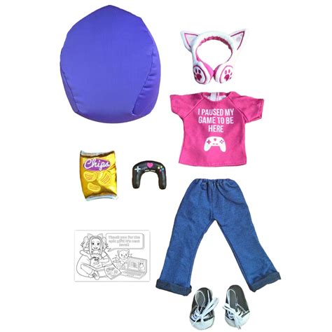 Playtime By Eimmie Playtime Pack Gametime 18 Inch Dolls Orangeonions