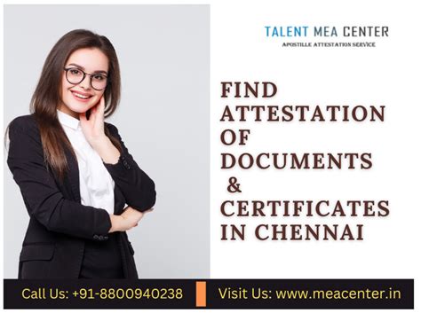 Find Attestation Of Documents Certificates In Chennai Services Other