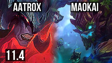 Aatrox Vs Maokai Top 9 1 7 1 9m Mastery 1200 Games Dominating