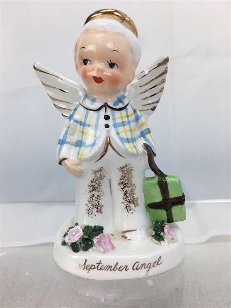 September Angel Figurine