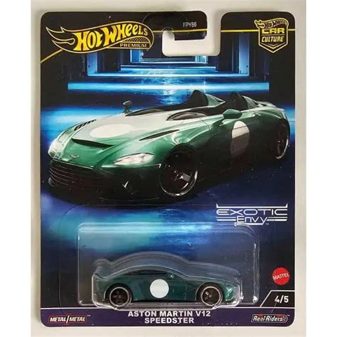 Hot Wheels Car Culture Exotic Envy Aston Martin V12 Speedster