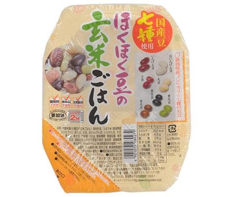 【楽天市場】越後製菓 ほくほく豆の玄米ごはん 150g×12個入｜ 送料無料 パックごはん レトルトご飯 ごはん レトルト ご飯 米 新潟県産