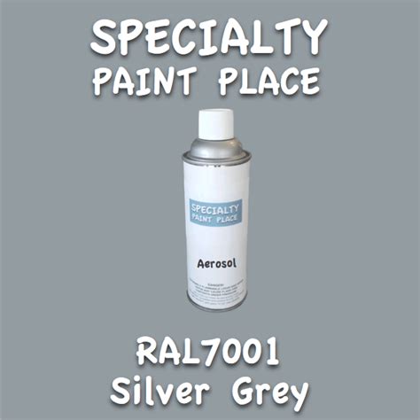 RAL 7001 Silver Grey 16oz Aerosol Can