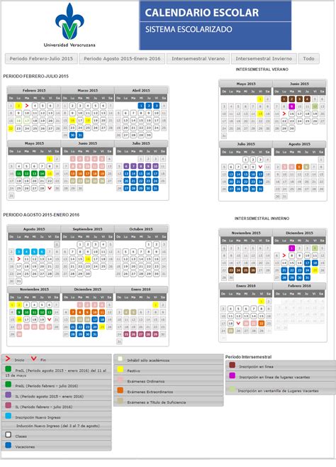 Calendario Uvm Ciencias De La Salud Printed Calendar