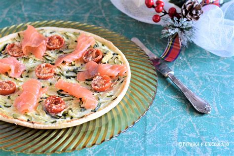 Torta Rustica Con Zucchine E Salmone Paprika E Cioccolato