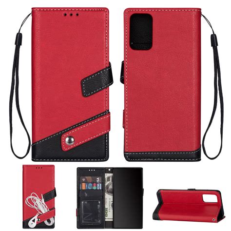 สำหรับ Samsung Galaxy S20 S20 Plus 5g เคสหนังfolio Flip Magnetic กระเป๋าสตางค์หนังกรณีเคสแบบ