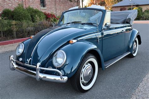 Light Blue Volkswagen Beetle