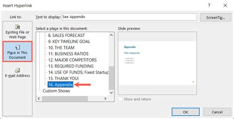 How To Add An Appendix To Your Powerpoint Presentation