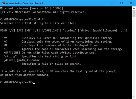 Use The Find Command To Search WIndows Computerthang